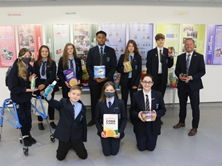 Harvest Festival assembly at Charlton School